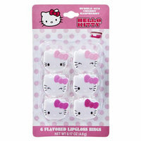 Hello Kitty Pink Lip Gloss Rings - 6 Pack