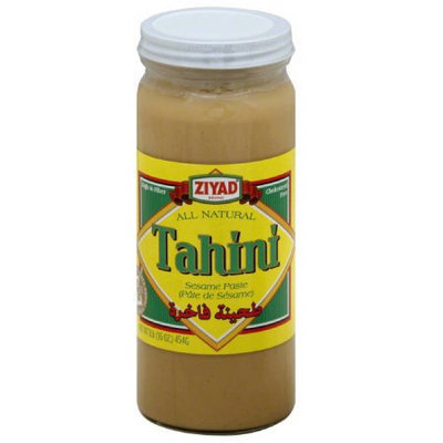 Ziyad All Natural Tahini Sesame Paste, 16 oz, (Pack of 6)