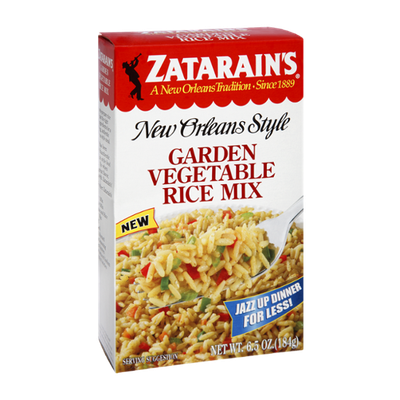 Zatarain's Garden Vegetable Rice Mix