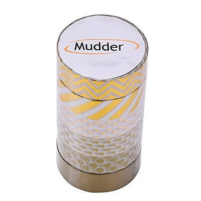 Mudder Washi Masking Tape Collection, Pack of 6