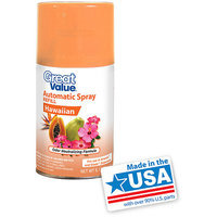 Great Value Hawaiian Automatic Spray Air Freshener Refill, 6.17 oz