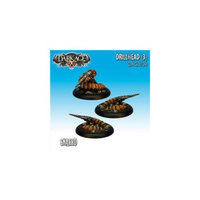 Dark Age Games 3104 Skarrd Drillheads - 3, Miniatures And Miniature Games