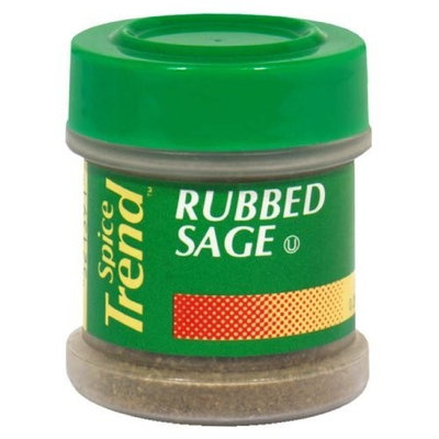 Spice Trend Sage Rubbed, 0.2500-ounces (Pack of 6)