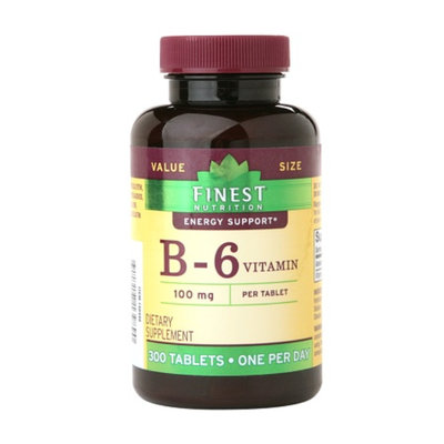 Finest Vitamin B-6 100mg Tablets