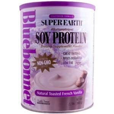 Bluebonnet Super Earth Soy Protein Powder Natural Toasted French Vanilla (Manufacturer Out of Stock- NO ETA- Reformulating)