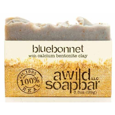 A Wild Soap Bar Organic Soap Bar, Bluebonnet, 3.5 Ounce