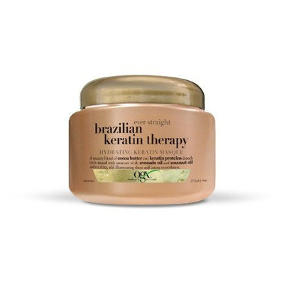OGX® Hydrating Keratin Masque, Ever Straight Brazilian Keratin Therapy