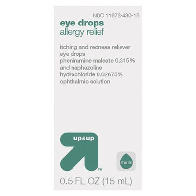 up & up Eye Drops Allergy Relief