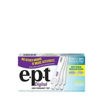 e.p.t. Pregnancy Test, Certainty, 3-Count Tests