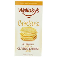 Wellaby's Crackers Classic Cheese, 3.9-Ounce (Pack of 6)