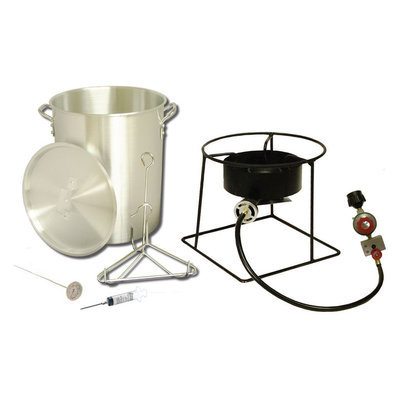 King Kooker 29 Qt. Turkey Fryer with Timer and Injector