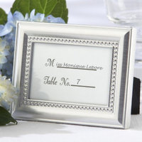 Kate Aspen Beautifully Beaded Silver Frame (Set of 24)