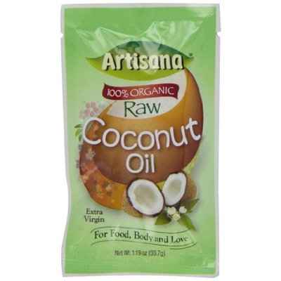 Artisana Organics Raw Coconut Oil, 1.19 Ounce (Pack of 10)