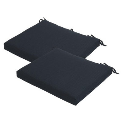 Threshold 2-Piece Outdoor Seat Cushion Set - Navy