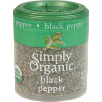 Simply Organic Certified Organic Pepper Black Medium Grind