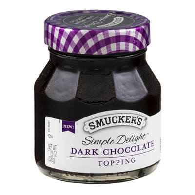 Smucker's Simple Delight Topping Dark Chocolate