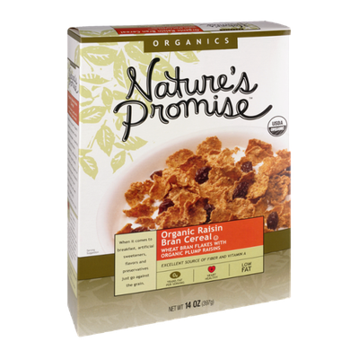 Nature's Promise Organics Organic Raisin Bran Cereal