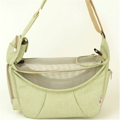 Snoozer Pet Products Cross-Body Pet Carrier Fabric: Seagrass