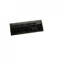 Keytronic E06101USBB Black USB Keyboard with 2Port Hub