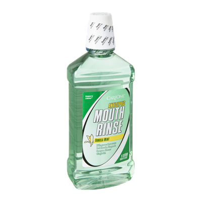 CareOne Antiseptic Vanilla Mint Mouth Rinse