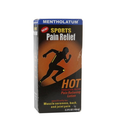 Mentholatum Sports Pain Relief Hot Pain Relieving Lotion, 3.3 fl oz