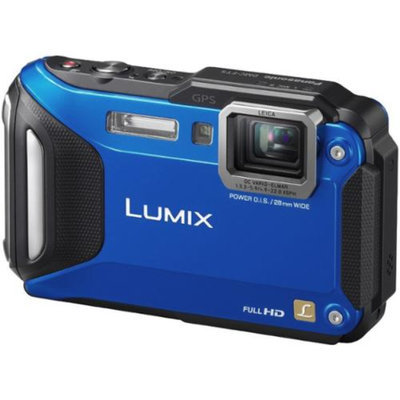 Panasonic Lumix DMC-FT5 Tough Shock & Waterproof Wi-Fi GPS Digital Camera (Blue)