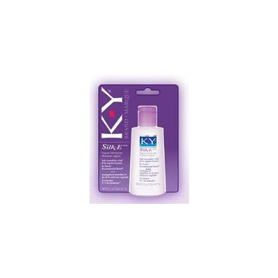 K-Y KY Silk-E Vaginal Moisturizer - 2.5 Oz. (Package of 2)