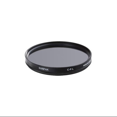 Sunpak 40.5mm Circular Polarizer Glass Filter