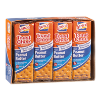 Lance Toast Chee Crackers Peanut Butter - 8 CT