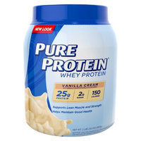 Pure Protein Vanilla Cream Whey Protein Powder - 2 lbs.