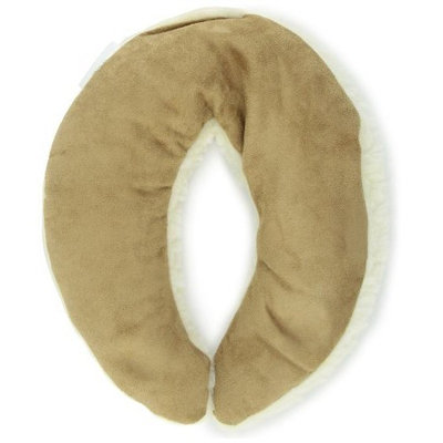 Herbal Concepts Neck Wrap, Faux Suede and Faux Shearling