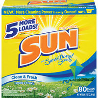 Sun Ultra Clean & Fresh Laundry Detergent With sational Scents