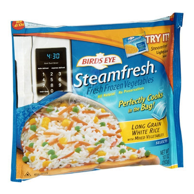 Birds Eye Steamfresh Long Grain White Rice with Mixed Vegetables