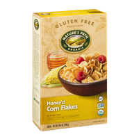 Nature's Path Organic Honey'd Corn Flakes Cereal Gluten Free