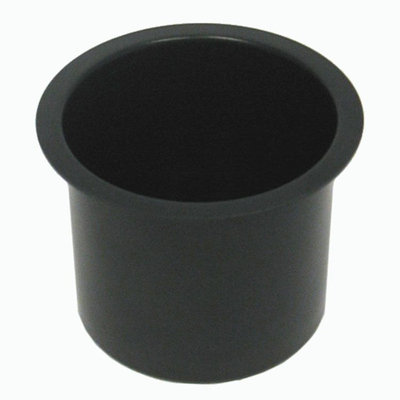 Trademark Commerce Trademark Poker Jumbo Aluminum BLACK Poker Table Cup Holder