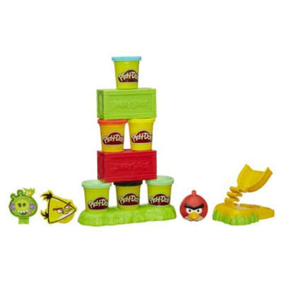Play Doh Play-Doh Angry Birds Build n Smash Game
