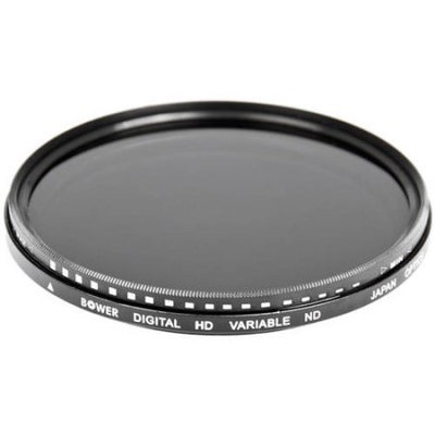 Bower 77mm Variable Neutral Density (ND) Filter - 2 to 8 Stops