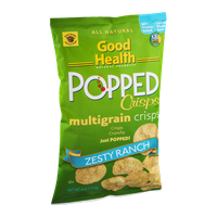 Good Health Popped Multigrain Crisps Zesty Ranch