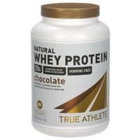 True Athlete - Natural Whey Protein - Chocolate, 1.5 lb powder
