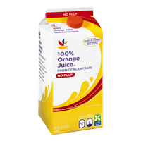 Ahold 100% No Pulp Orange Juice From Concentrate