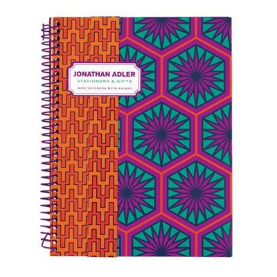 Jonathan Adler Positano Hexagons Mini Notebook