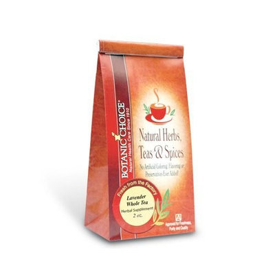 Indiana Botanic Gardens Lavender Flower Whole Tea, 1 Ounce (Pack of 3)