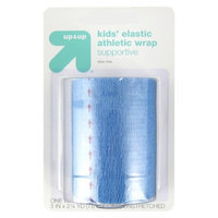 up & up up&up Kids' Elastic Athletic Wrap 2.3 Yards - Blue