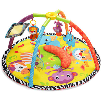 Infantino Twist and Fold Activity Gym Baby Animals