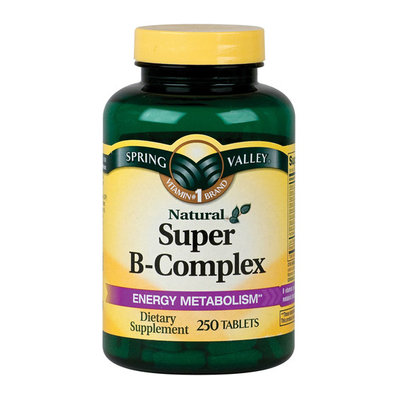Spring Valley Natural Tablets Super B-Complex Tablets