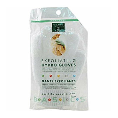 Earth Therapeutics Exfoliating Hydro Gloves White 1 Pair