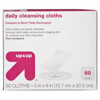 up & up Deep Pore Cleansing Cloths 60-pk.