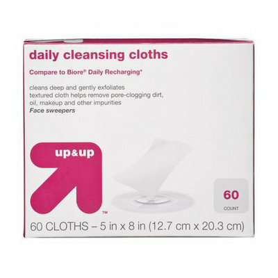 up & up Deep Pore Cleansing Cloths 60-pk.