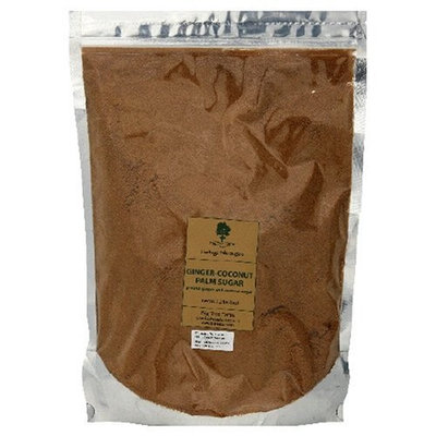 Big Tree Farms Coconut Palm Sugar with Ginger Root, 2.2-Pound Pouch
