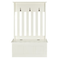 Bench: Crosley Ogden Entryway Bench - White